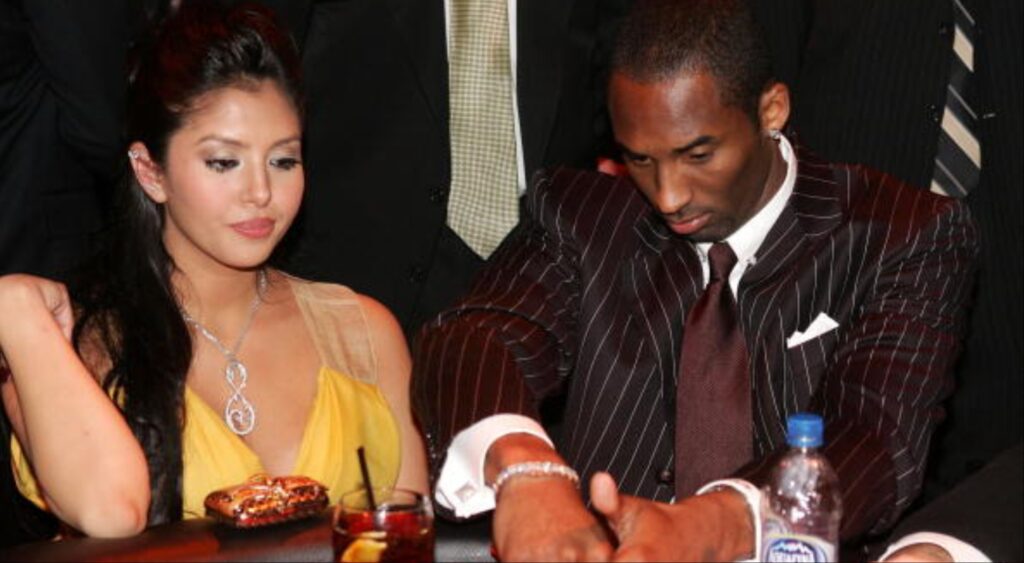 Kobe Bryant and Vanessa Bryant