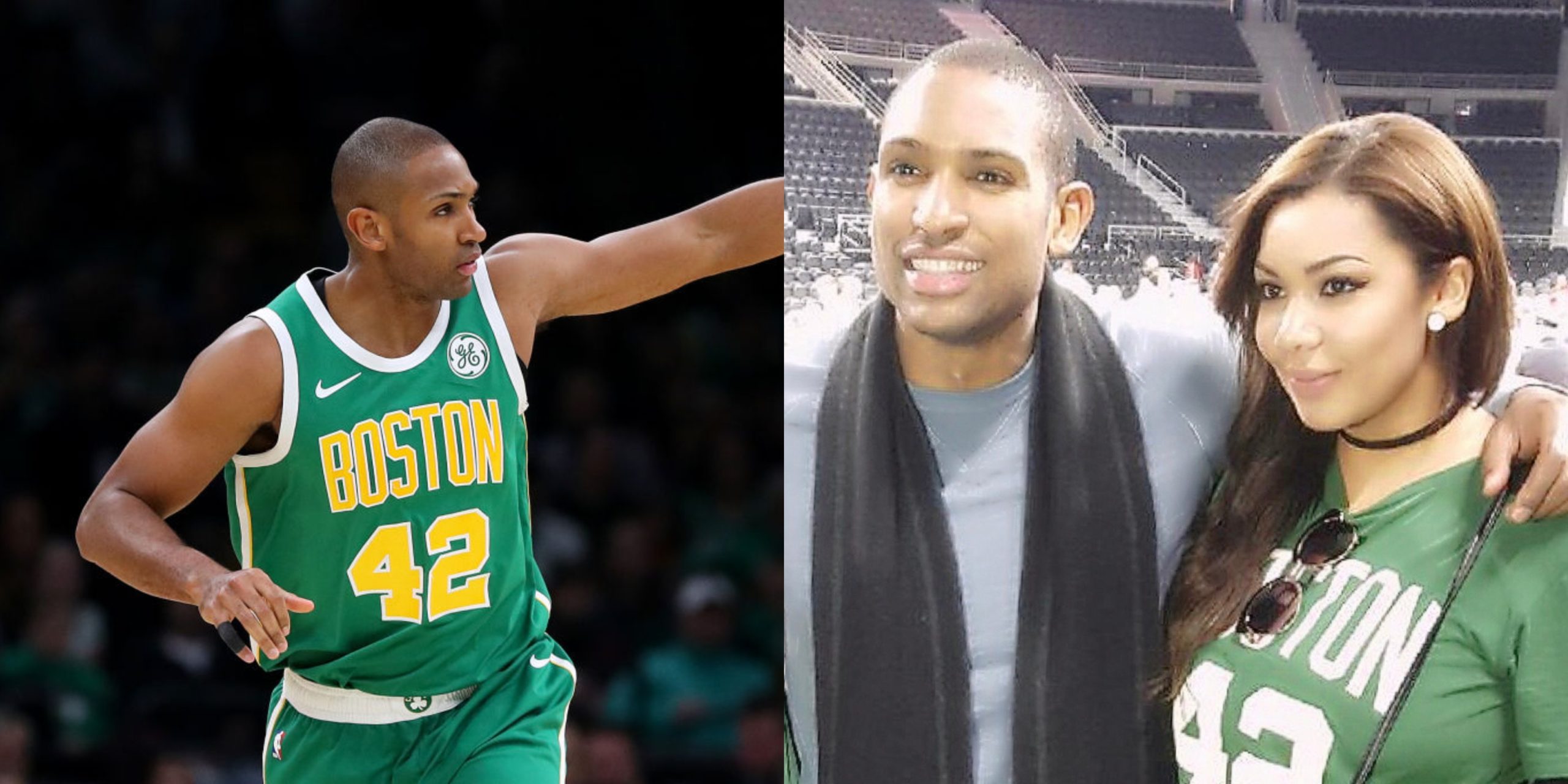 Bleacher Report on X: Al Horford's sister gave one of his game-worn  jerseys to her husband 😂 (via @AnnaHorford)  / X