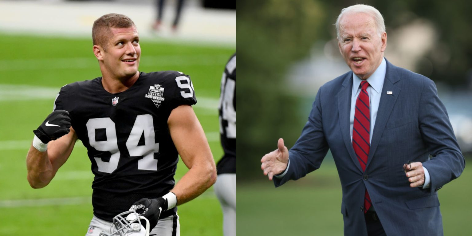 President Biden Releases Statement On Carl Nassib Coming ...