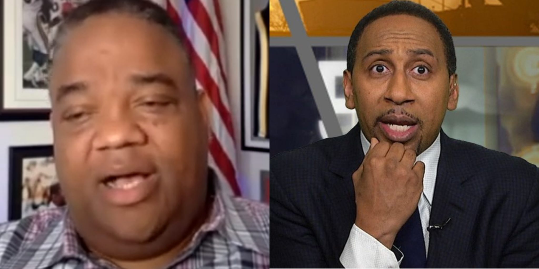 Jason Whitlock Exposes Stephen A Smith Calls Him F King Uninformed Negro Video