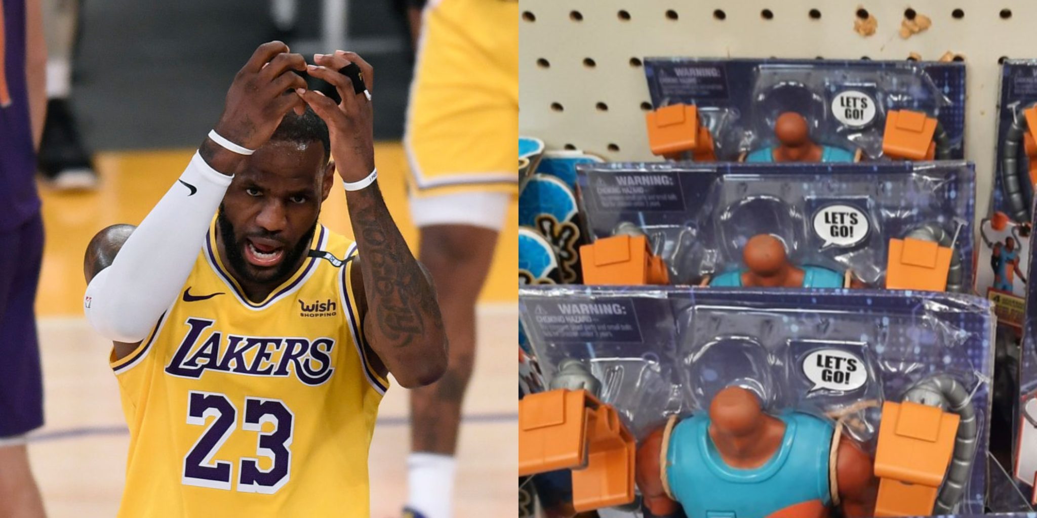 lebron james space jam toys walmart