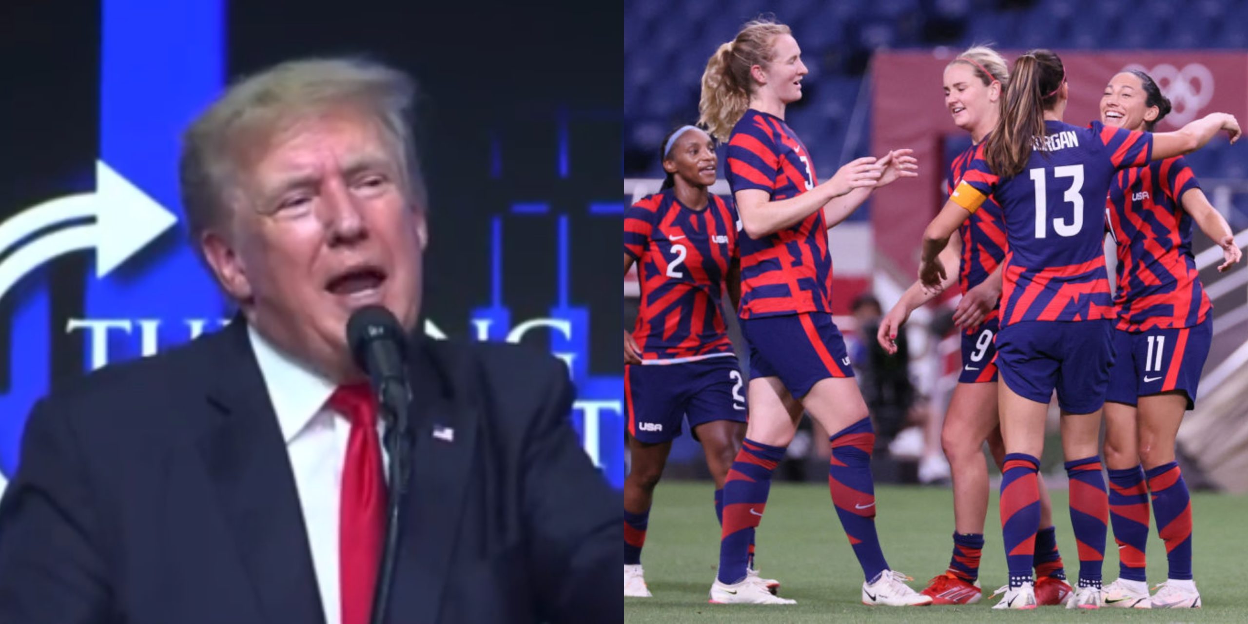 Donald Trump Says US Women's Soccer Team Lost To Sweden In The Olympics ...