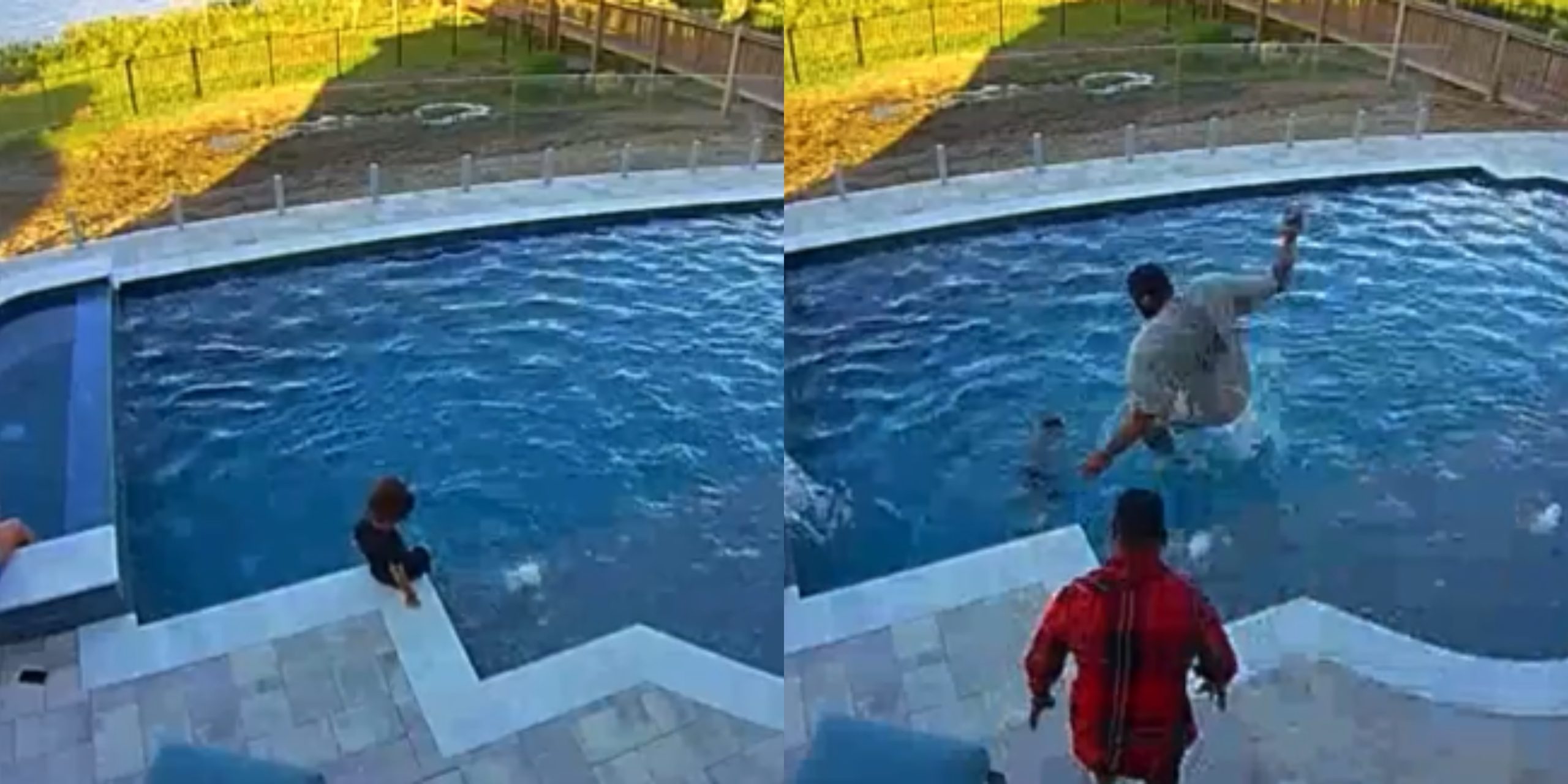 Andre Drummond Heroically Jumps Into Pool To Save Son From Drowning Video