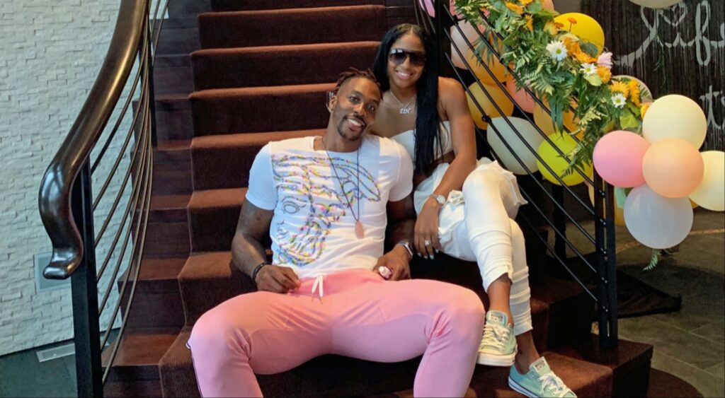 Dwight Howard and his ex-wife Te'a Cooper