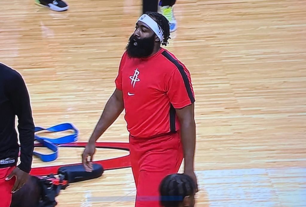 James Harden fat