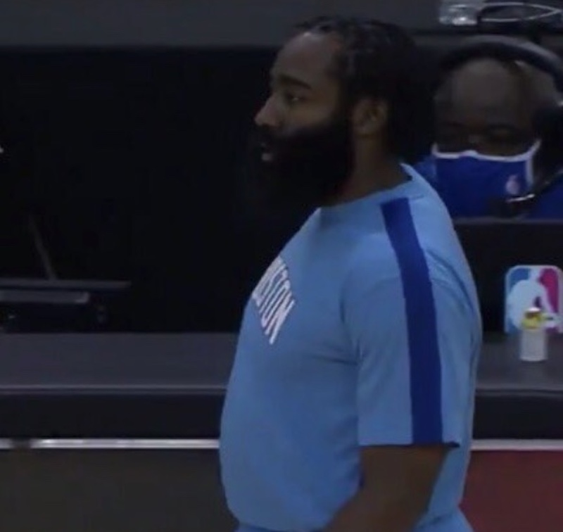 James Harden fat