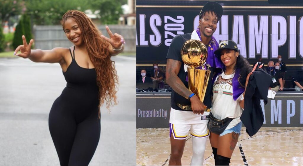 Dwight Howard and his ex-wife Te'a Cooper