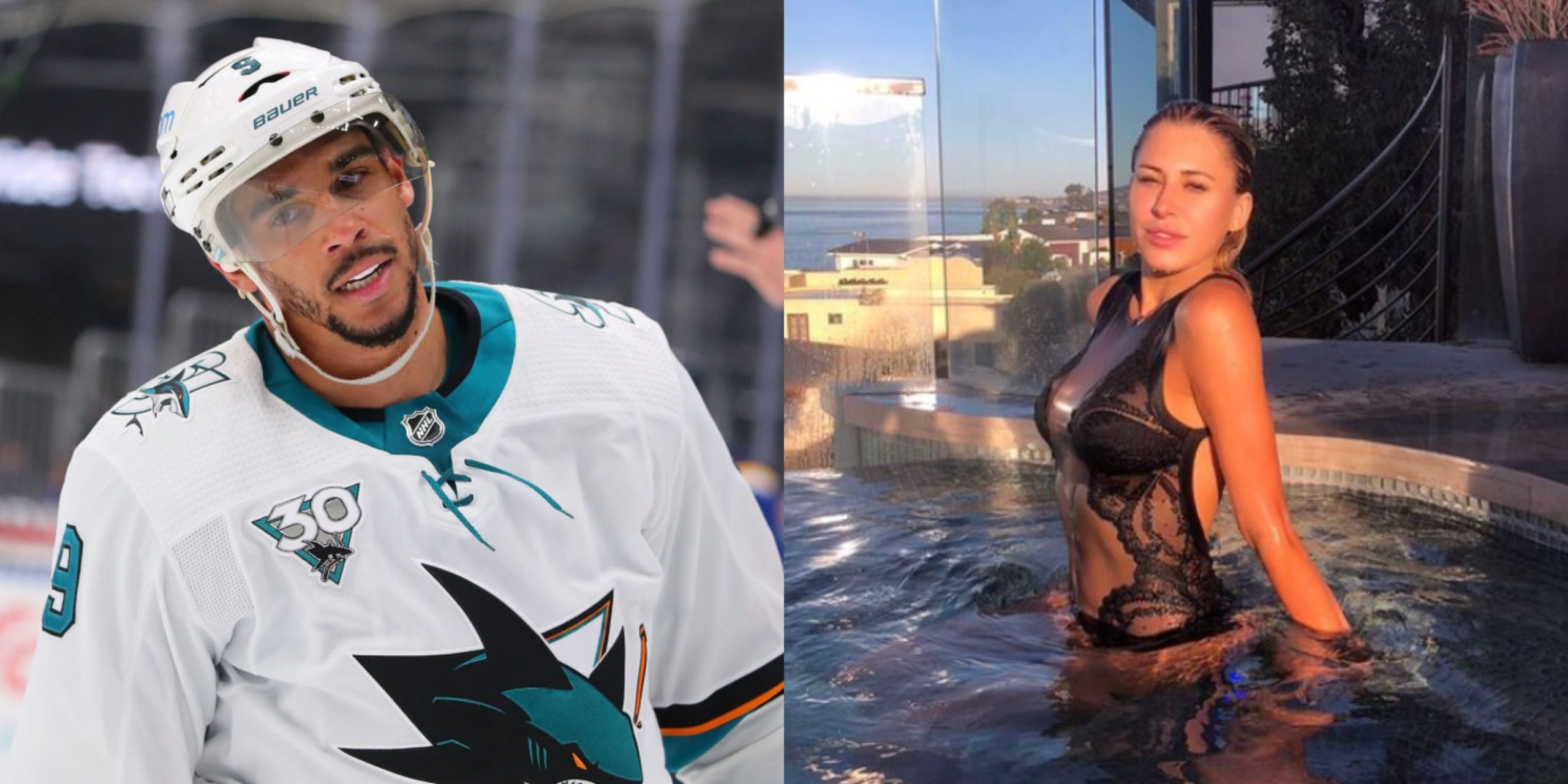 Evander Kane Accuses Wife of Beating Him, Says She Swung Their Baby