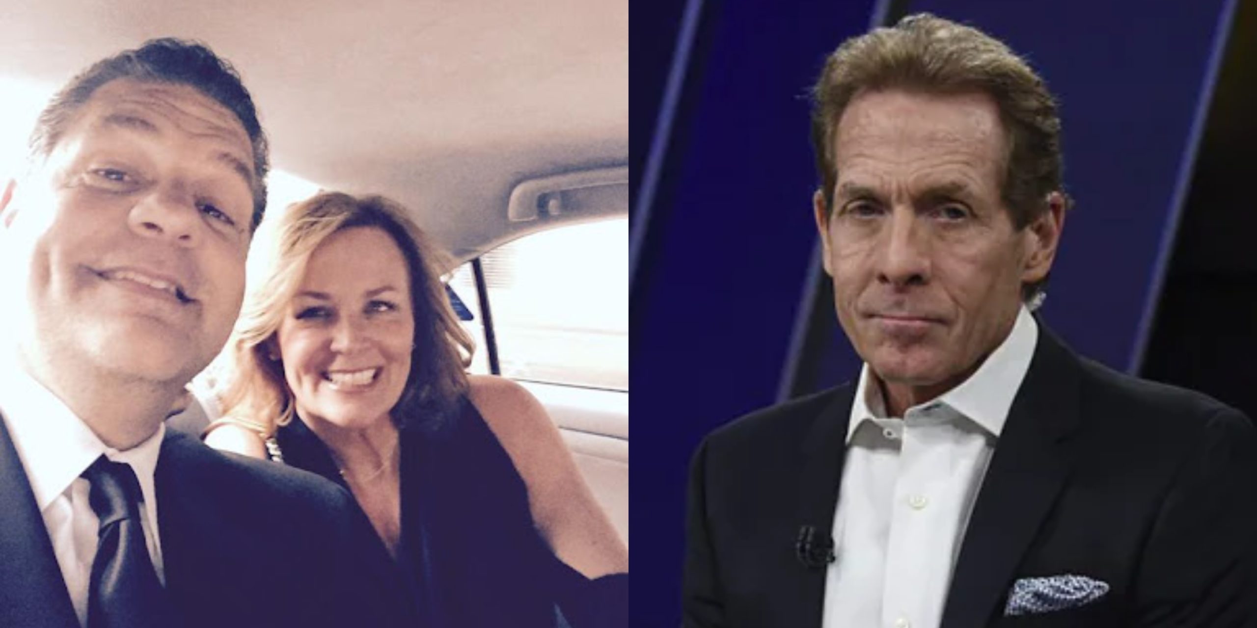 Mike Golics Wife Christine Clowns Idiot Skip Bayless For Fat