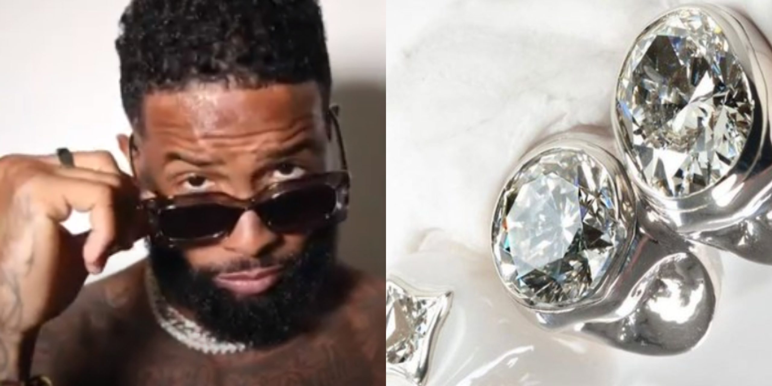 Odell Beckham Jr Drops An Insane 18 Million On Iced Out Teeth Video Pics 