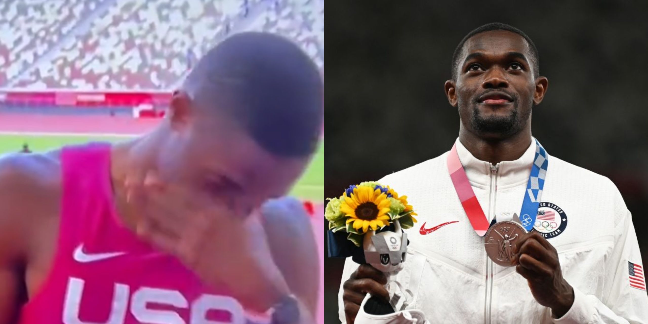 Rai Benjamin Cries, Apologizes To His Mom After Beating ...