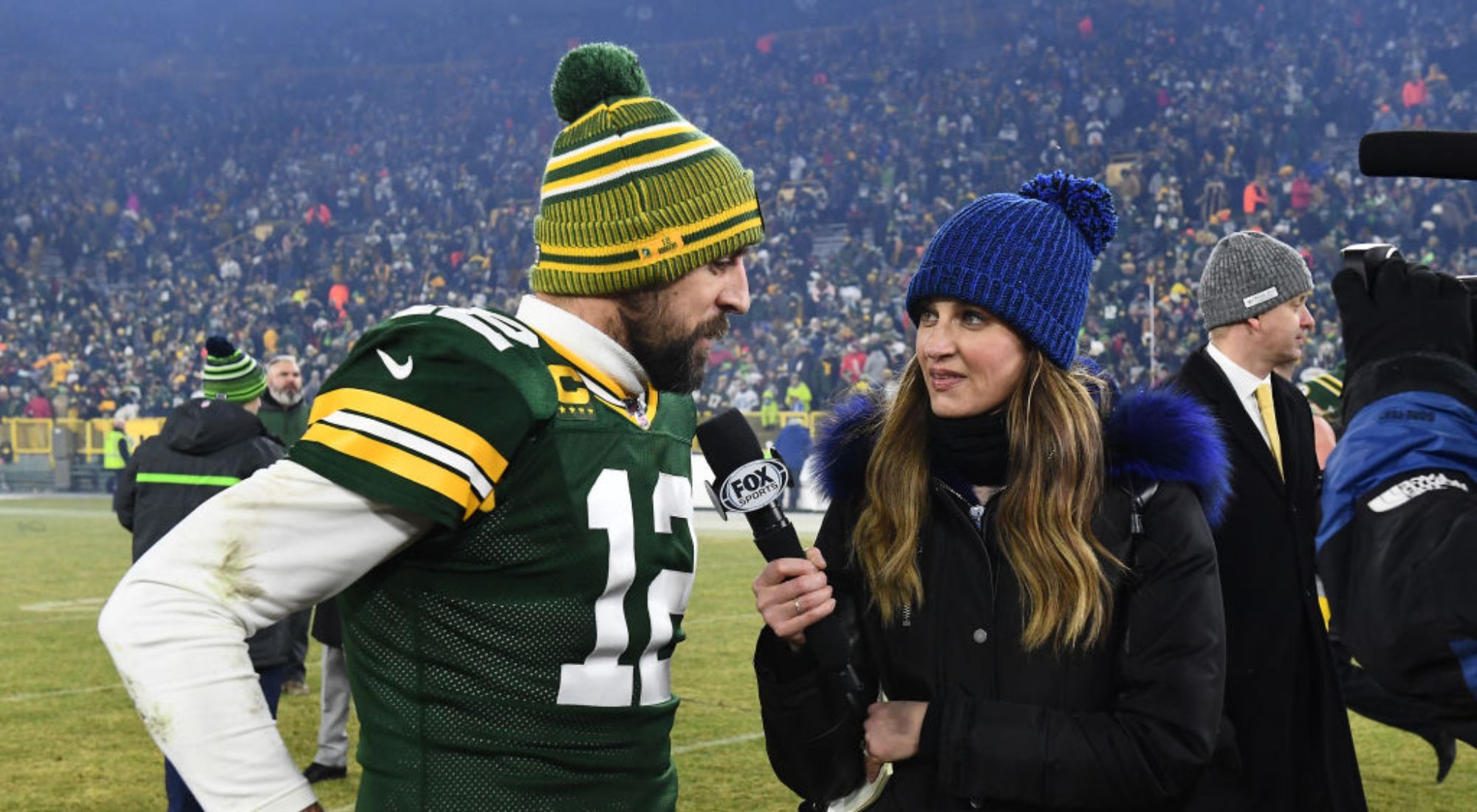 Aaron Rodgers interview