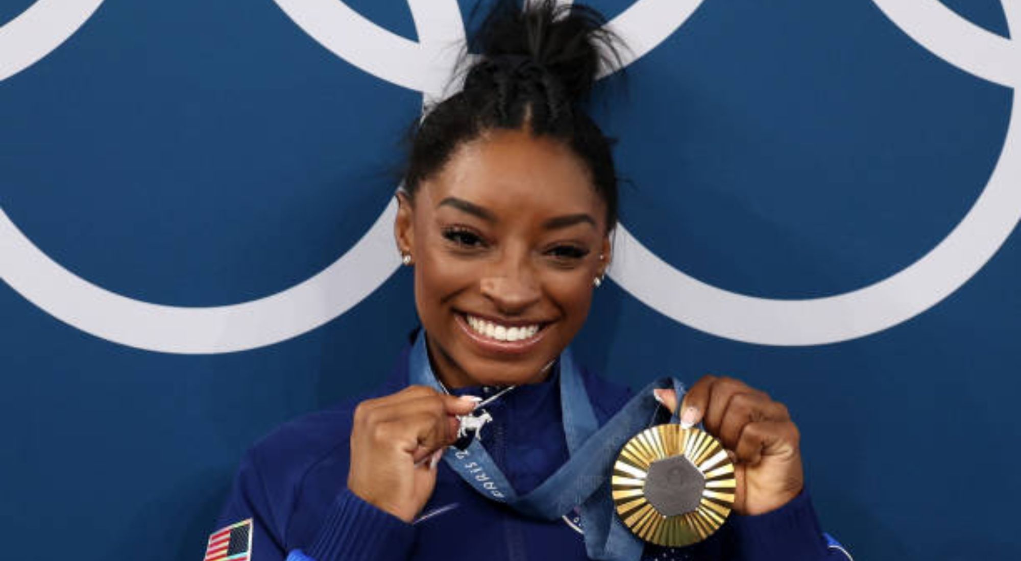 Simone biles at Paris Olympics