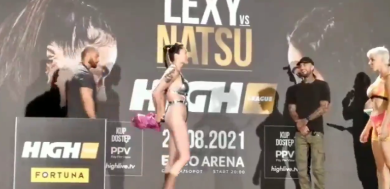 Fight Breaks Out After Female Mma Fighter Puts Sex Toy In The Face Of