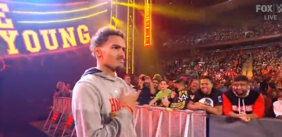 Trae Young Showed Up To WWE SmackDown At MSG And Got Booed Like Crazy