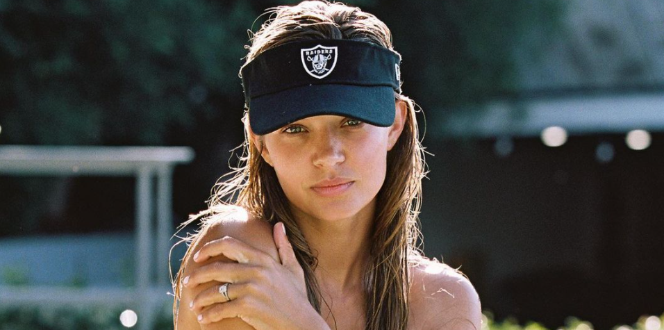 Victoria S Secret Model Josephine Skriver Gets Over Raiders Loss By