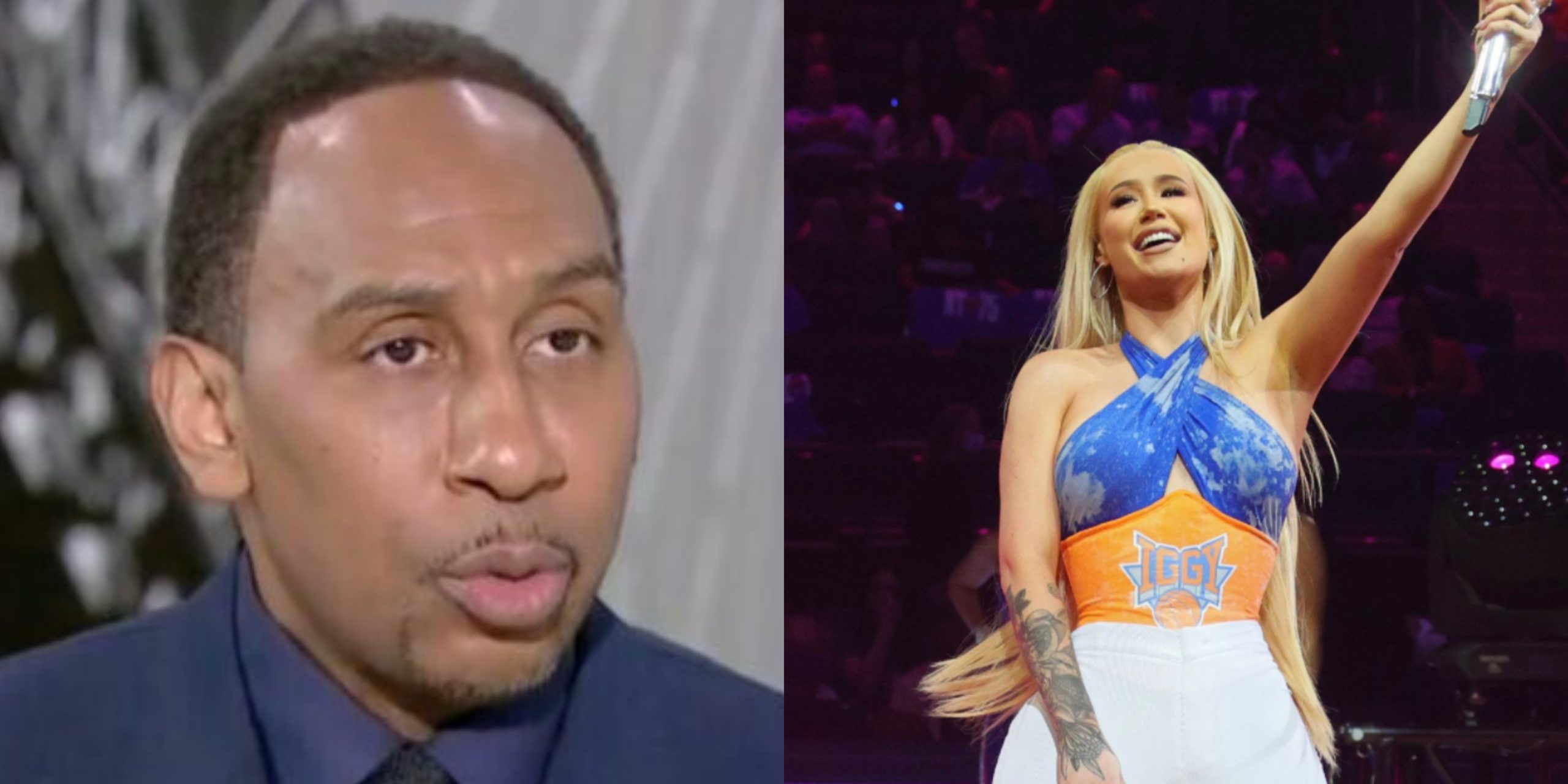 Stephen A Smith Was Thirsting Hard Over Iggy Azalea After Her Halftime Show At Celtics Vs