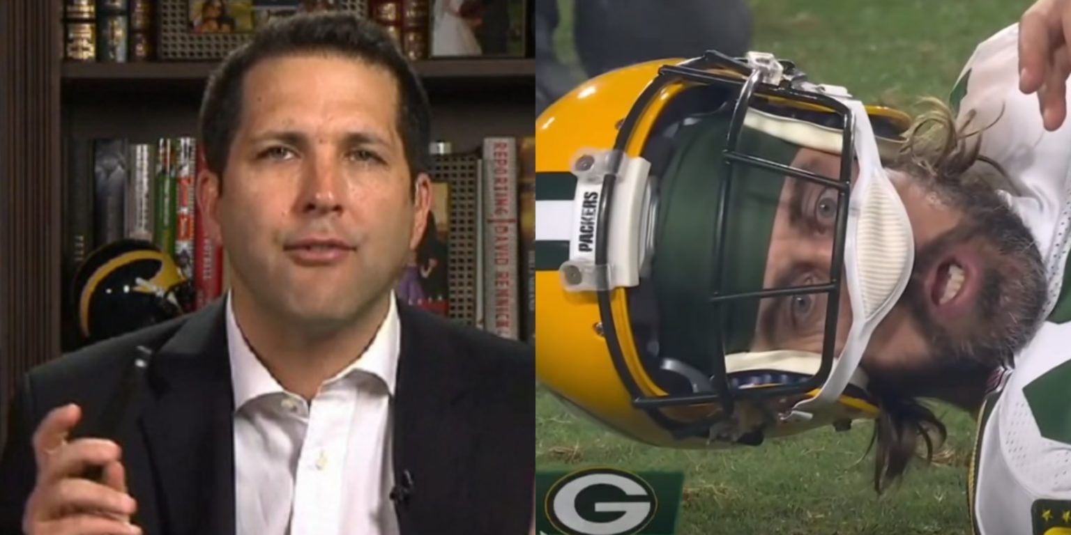 Adam Schefter Gets Major Revenge On Aaron Rodgers For His No Ass