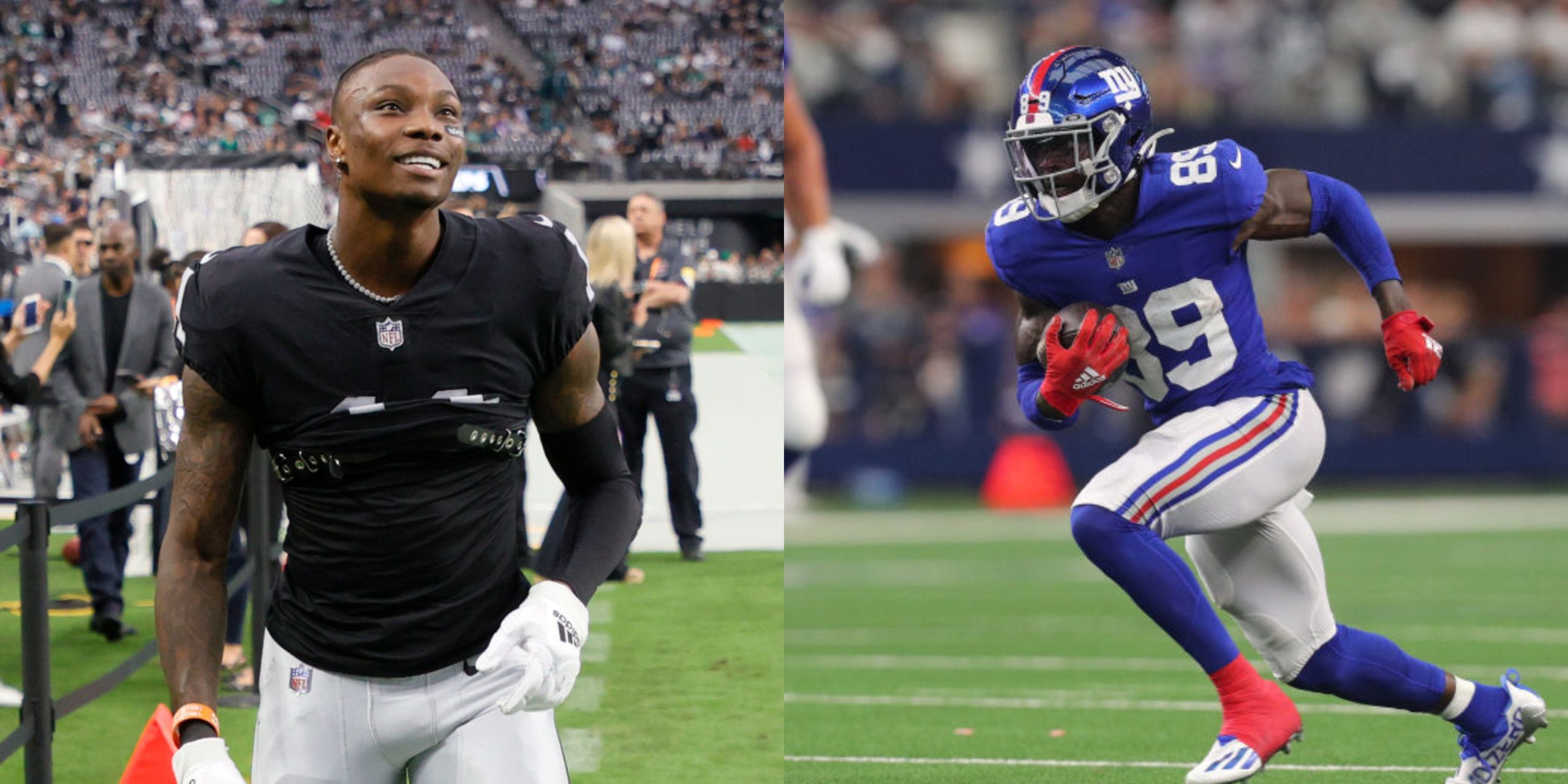 New York Giants' Toney defends controversial Henry Ruggs tweets