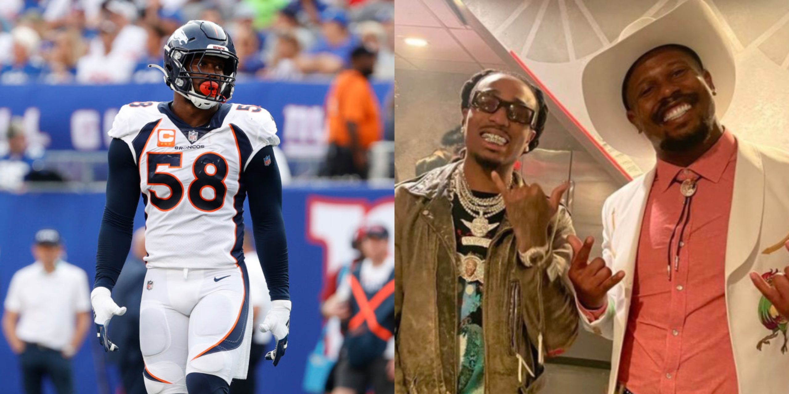 Von Miller excites, teases Broncos fans about possible reunion