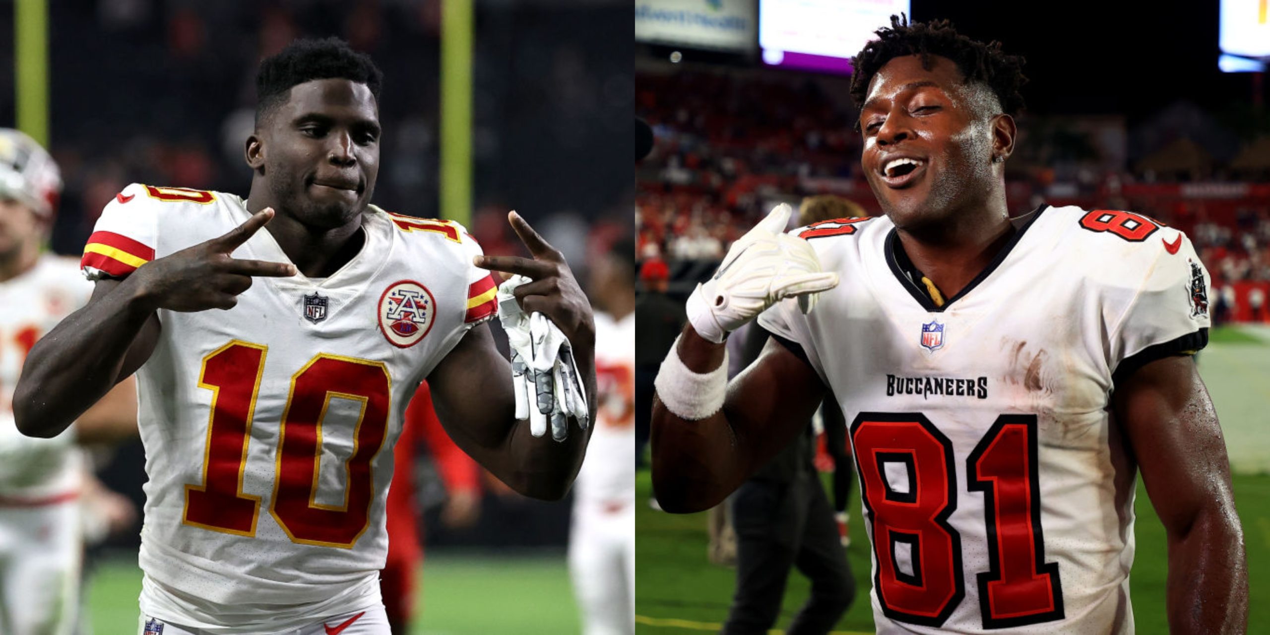 Chiefs Tyreek Hill Had Funny Reaction To Viral Post of Antonio Brown Using Fake Vaxx Card (TWEET)