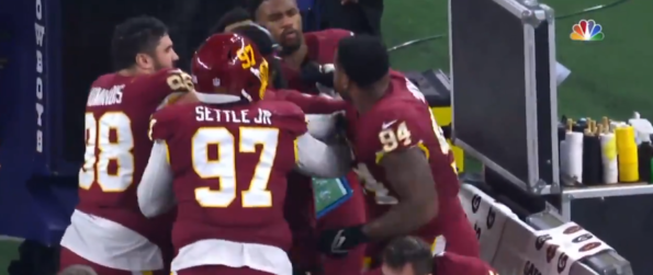 Washington Players Caught Throwing Punches At Each Other On The ...