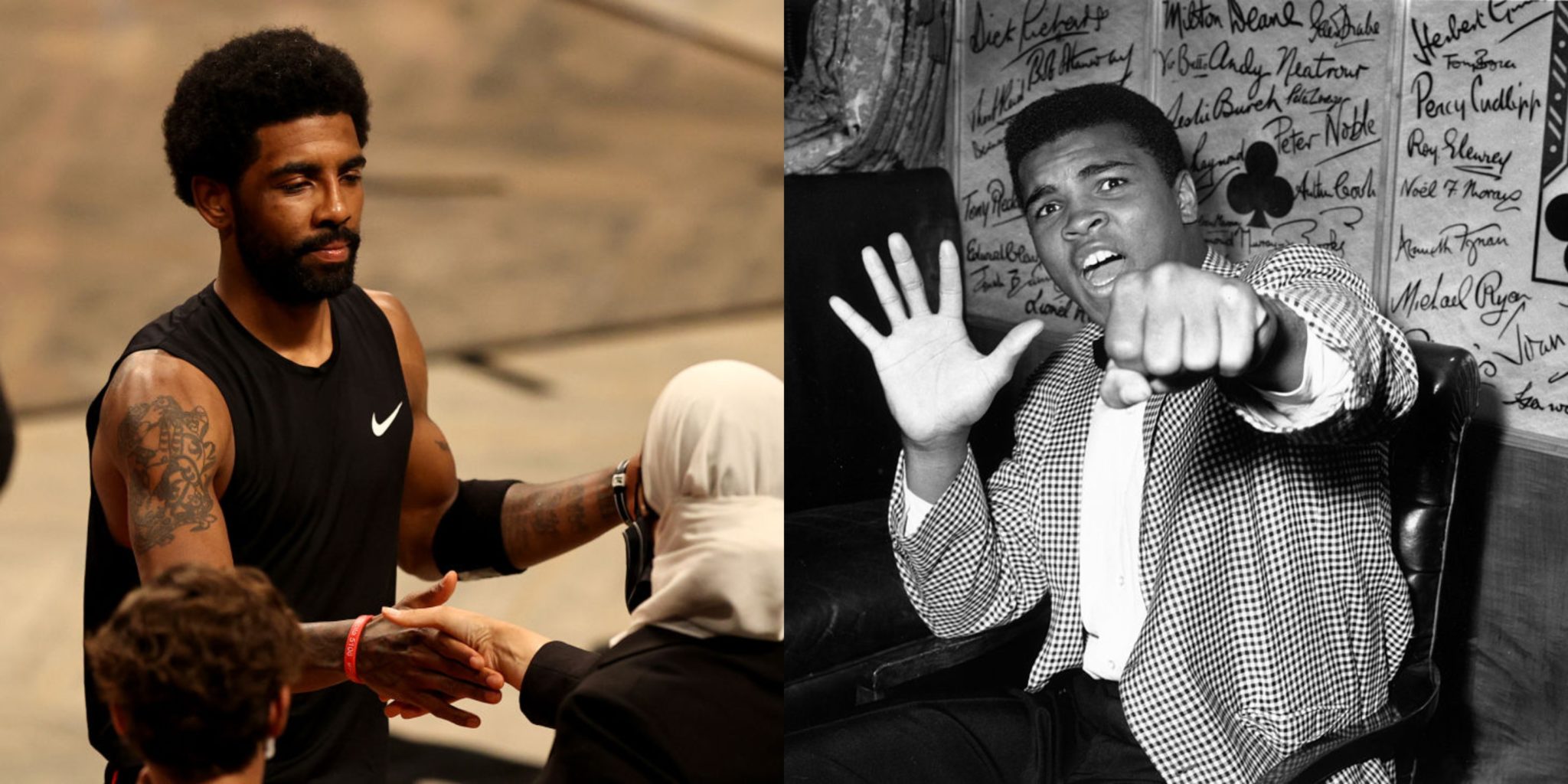 Kyrie Irving Likens Himself To Muhammad Ali In Confusing Instagram Post Pic