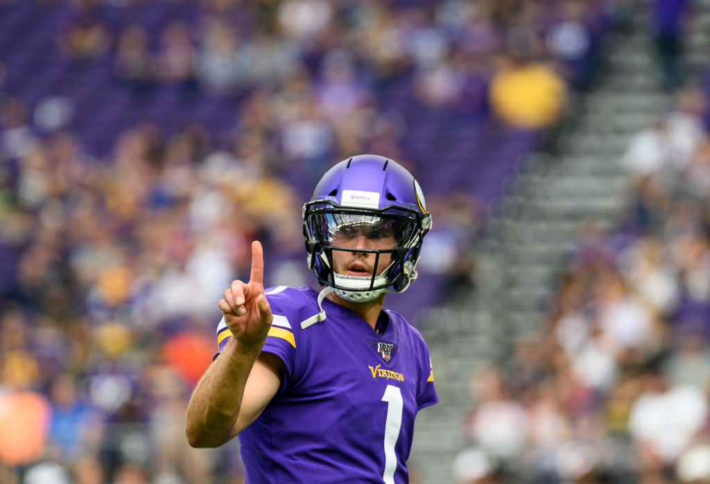 Minnesota Vikings Backup QB Made Over 50,000 For Six Days Of Work