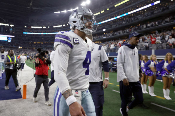 Dak Prescott Agreed With Cowboys Fans Throwing Trash At Referees After ...