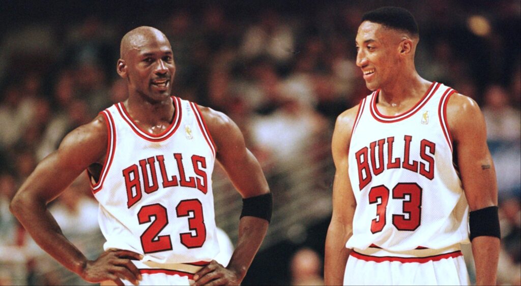 Scottie Pippen's net worth compared to Michael Jordan's