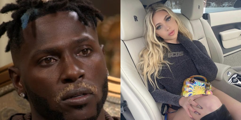 OnlyFans Star Ava Louise Claims Antonio Brown Snuck Her Into The Team Hotel  To Have Sex Before Pathetic Meltdown
