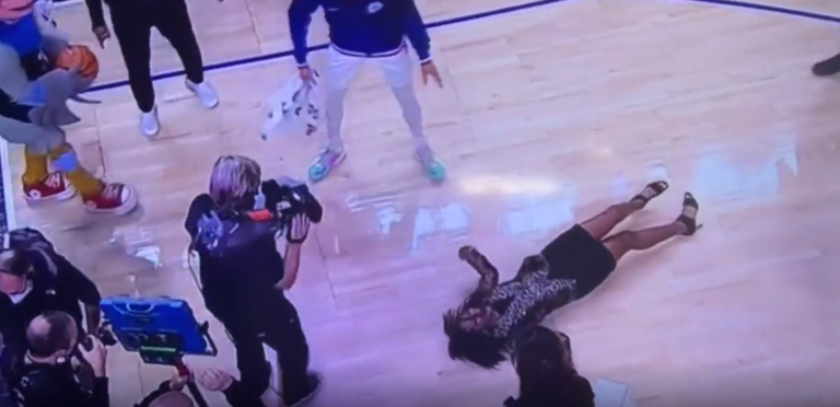 Fox Sports Reporter Kristina Pink Took A Nasty Fall & Went Face First ...