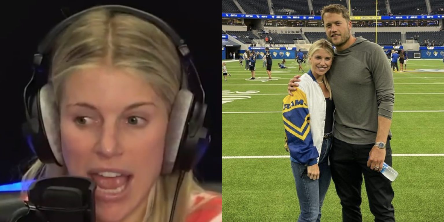 Kelly Stafford Delivers Plea For Rams Fans Before Playoff Game Video