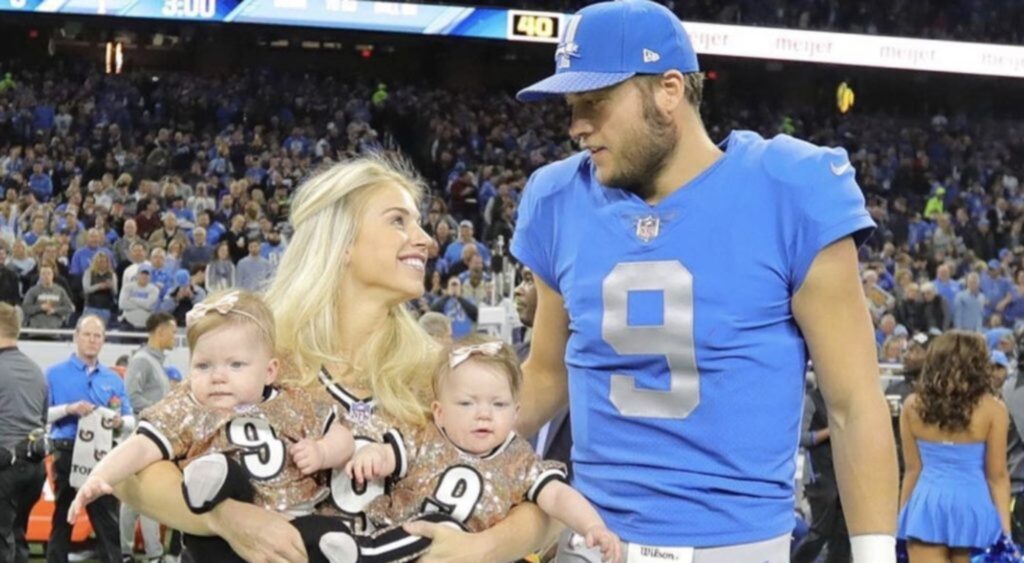 Matthew Stafford's Wife Kelly Stafford Detroit Lions