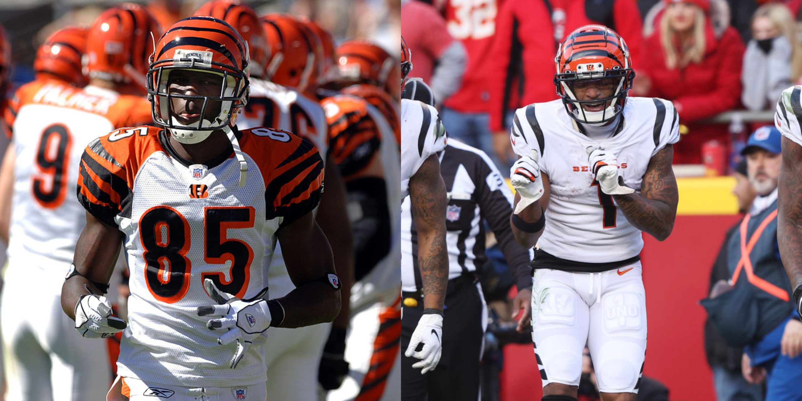 Best receiver in Bengals history: Chad Ochocinco Johnson vs. Ja'Marr Chase