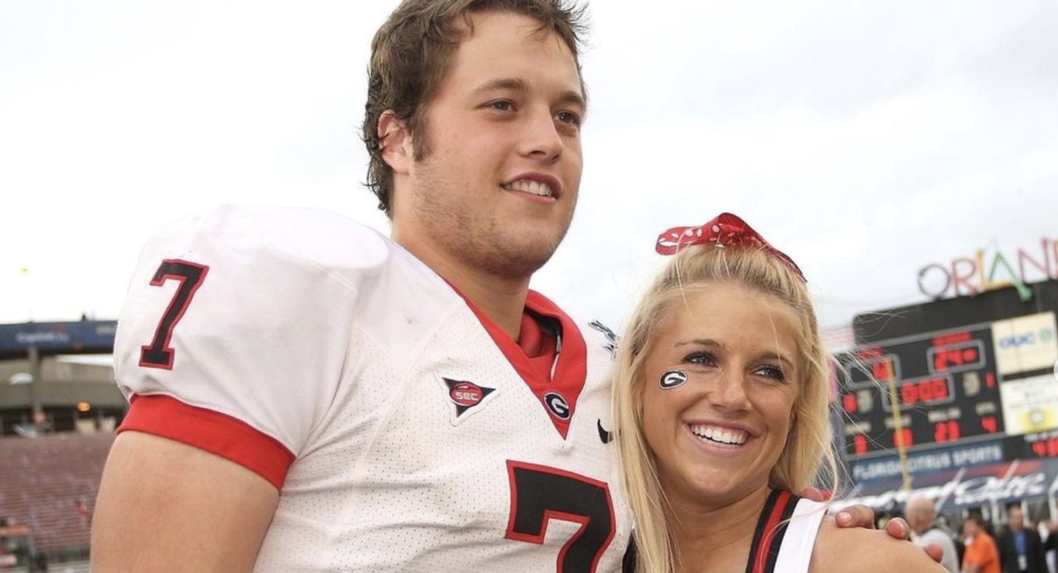 Matthew Stafford's Wife Says She Dated His Backup At Georgia Just To Make  Him Very Jealous (VIDEO)