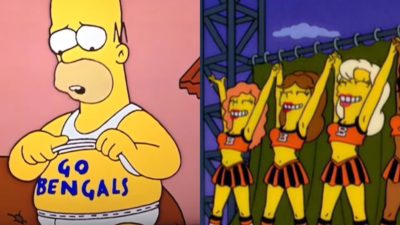 the simpsons bengals super bowl