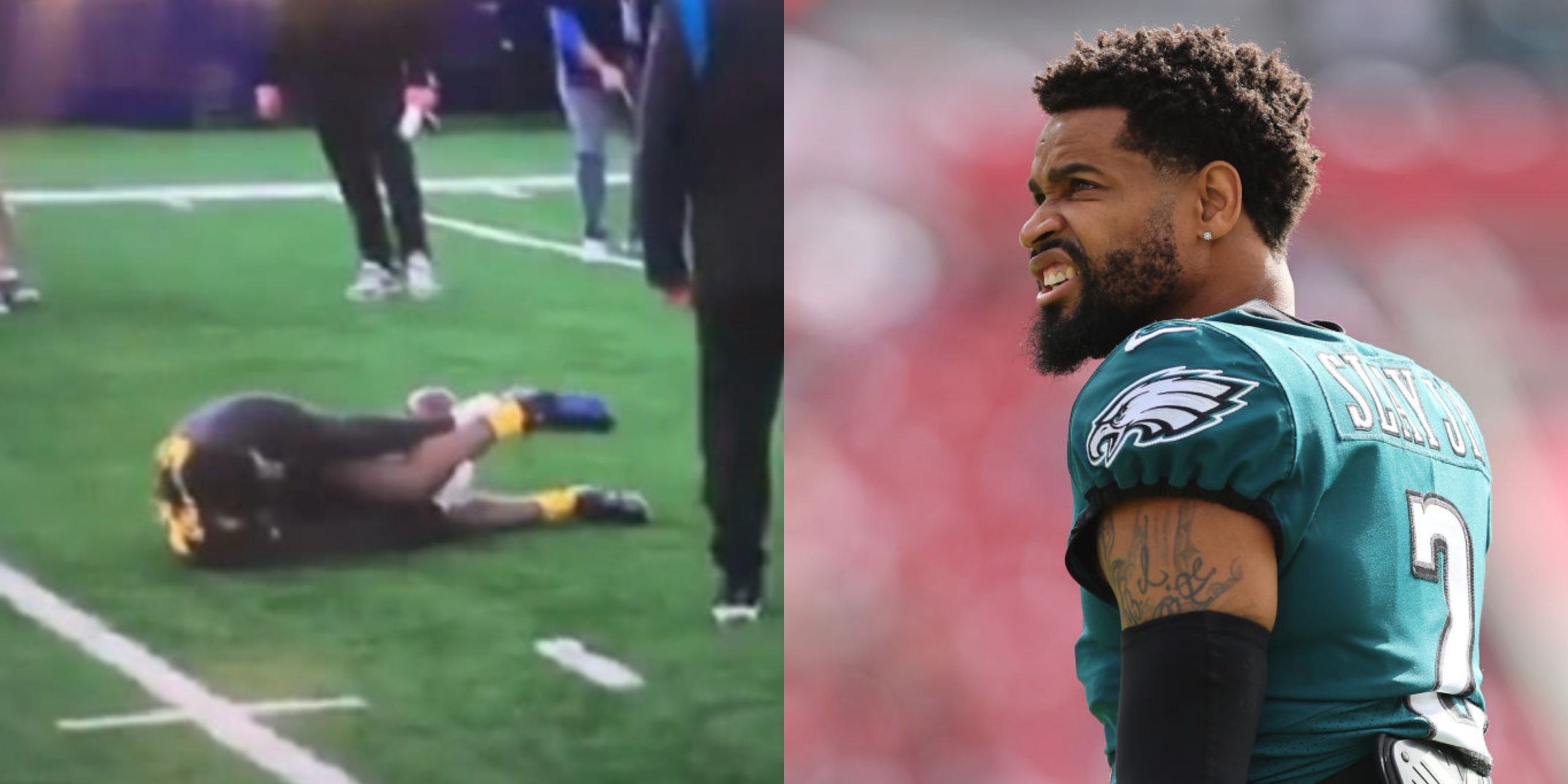 Eagles' Darius Slay posts apology for tweet joking about police officer  struck by object in video 