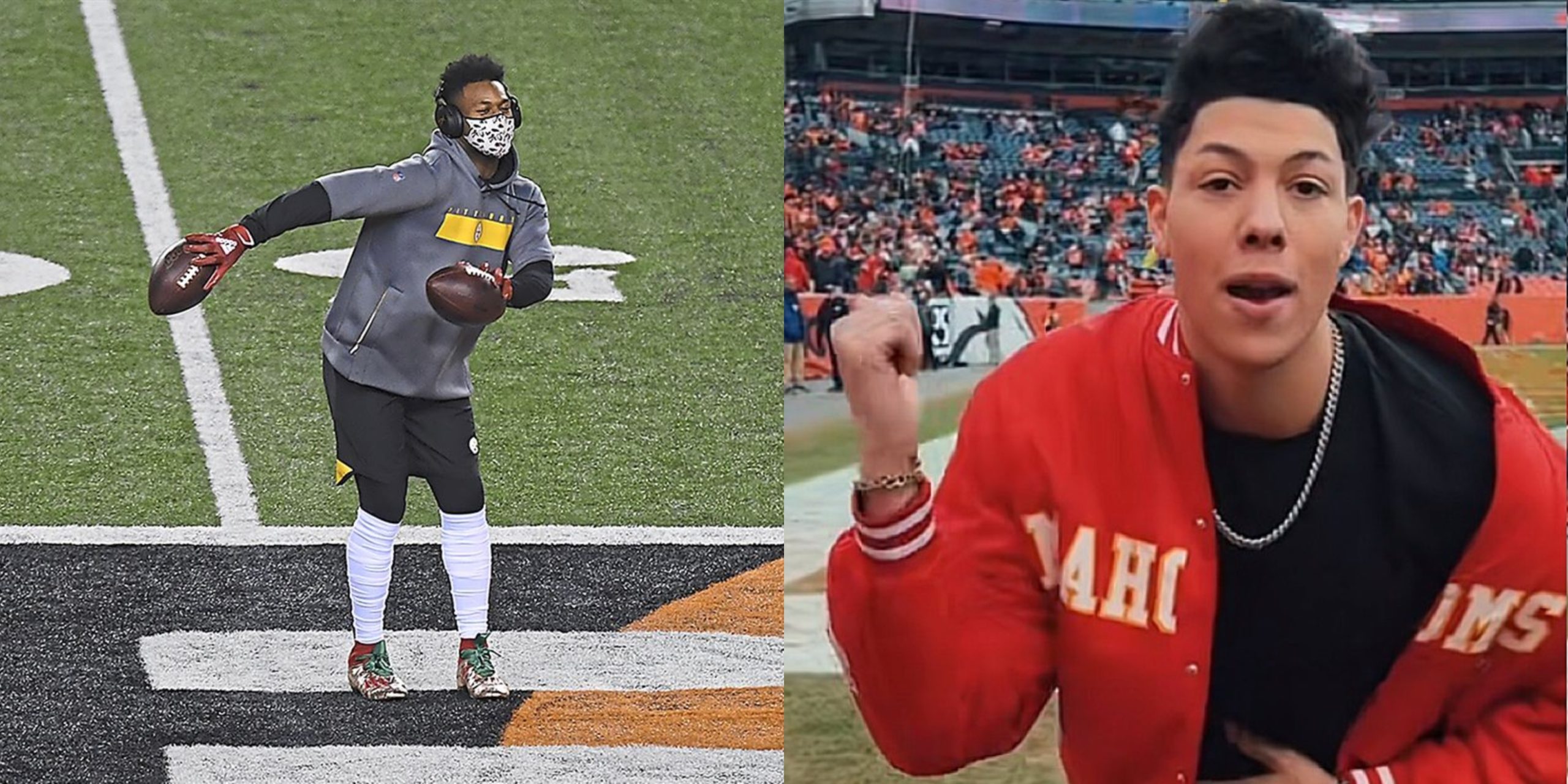 JuJu Smith-Schuster and Jackson Mahomes won't collab on TikTok