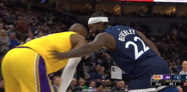 T-Wolves' Patrick Beverley Is Taunting LeBron James, Yelling And ...