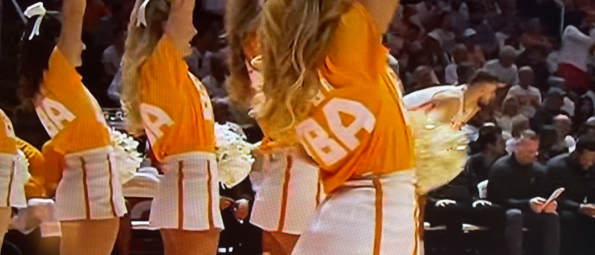 Fans React To ESPN Cameraman Constantly Showing Tennessee Cheerleader’s ...