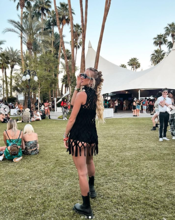 Brittany Mahomes Spotted At Coachella With An Outfit That Had Her Booty ...