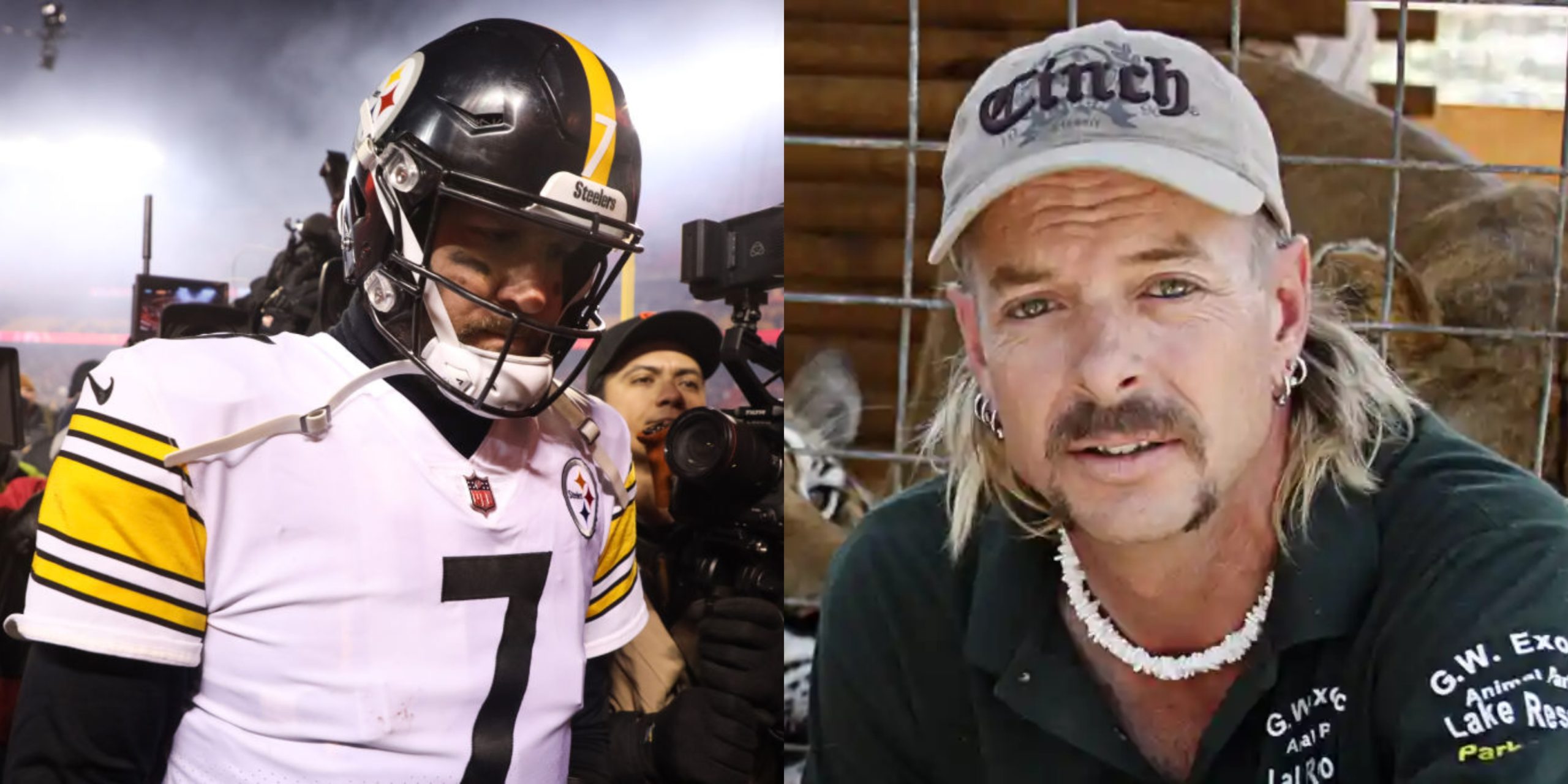 Tiger King' Joe Exotic writes letter to Ben Roethlisberger, asks for signed  jersey