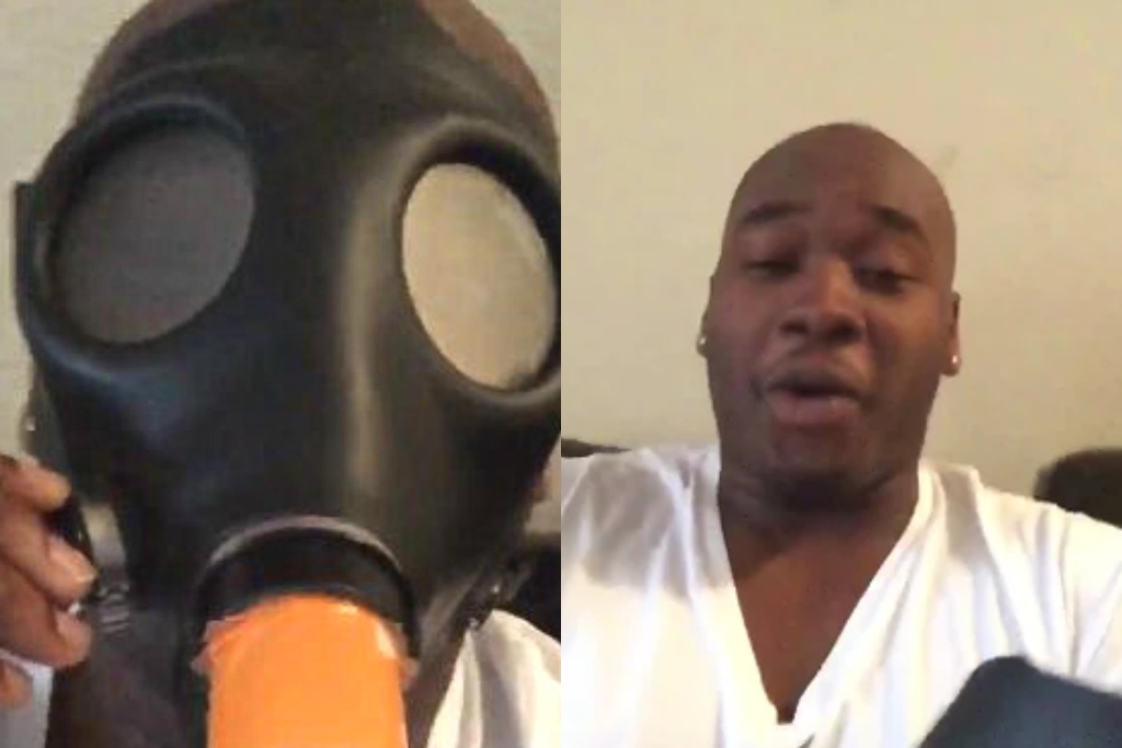 Texans' Laremy Tunsil Selling NFT of Infamous Gas Mask Video During NFL  Draft (TWEET)