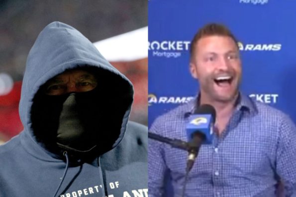 Sean McVay Breaks Silence On Him Laughing At Patriots' First-Round ...