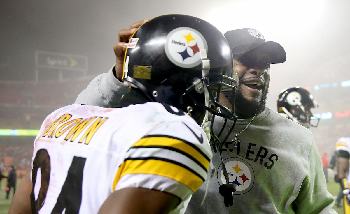 Mike Tomlin Discusses Possibility Of Antonio Brown Returning To The ...