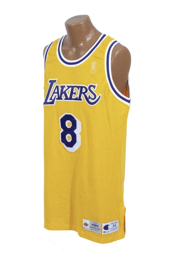Kobe Bryant Game-Worn Rookie Jersey Sells for $2.735 Million