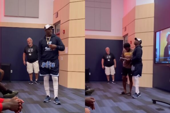 Deion Sanders Puts Jackson State Player On Blast During Team Meeting For Using His Private 4339