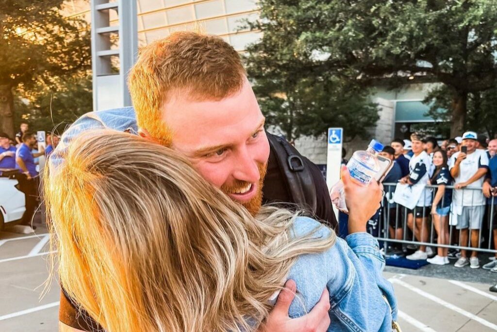 Cooper Rush's Wife Is The Biggest Dallas Cowboys Fan & He Is Not