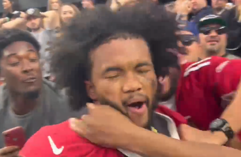 Cardinals' Kyler Murray moving past Raiders fan face slap incident